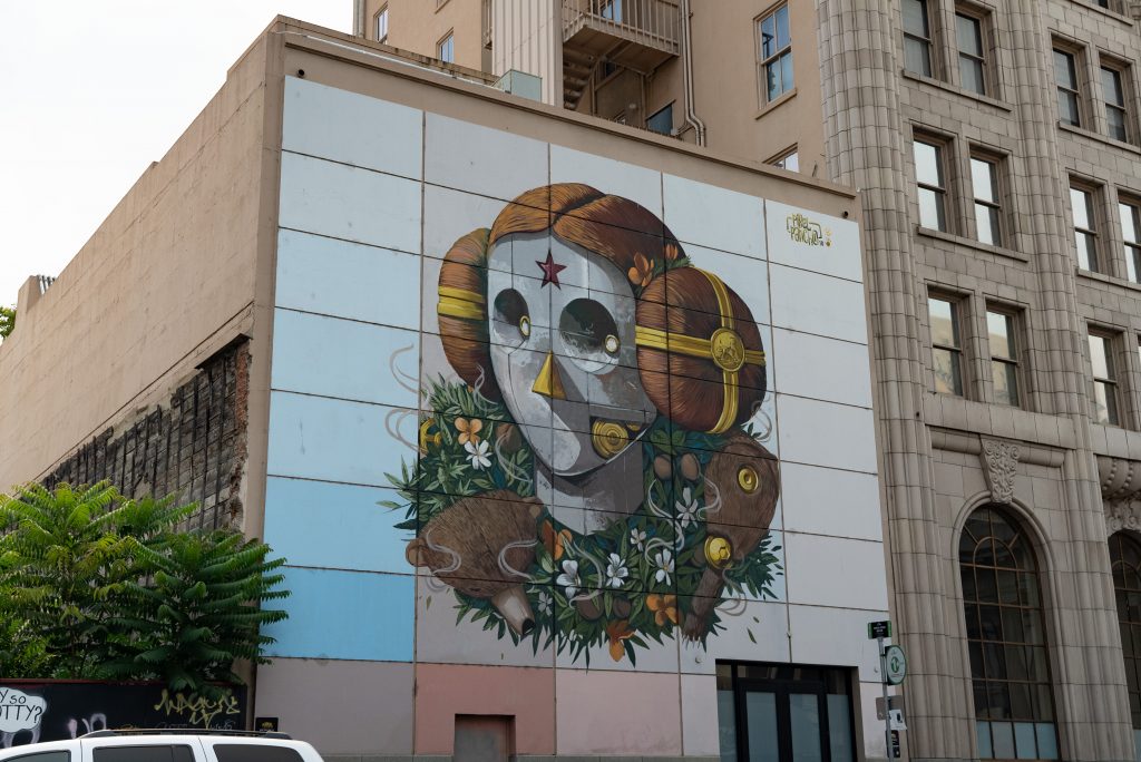 Pixel Pancho Mural in Sacramento